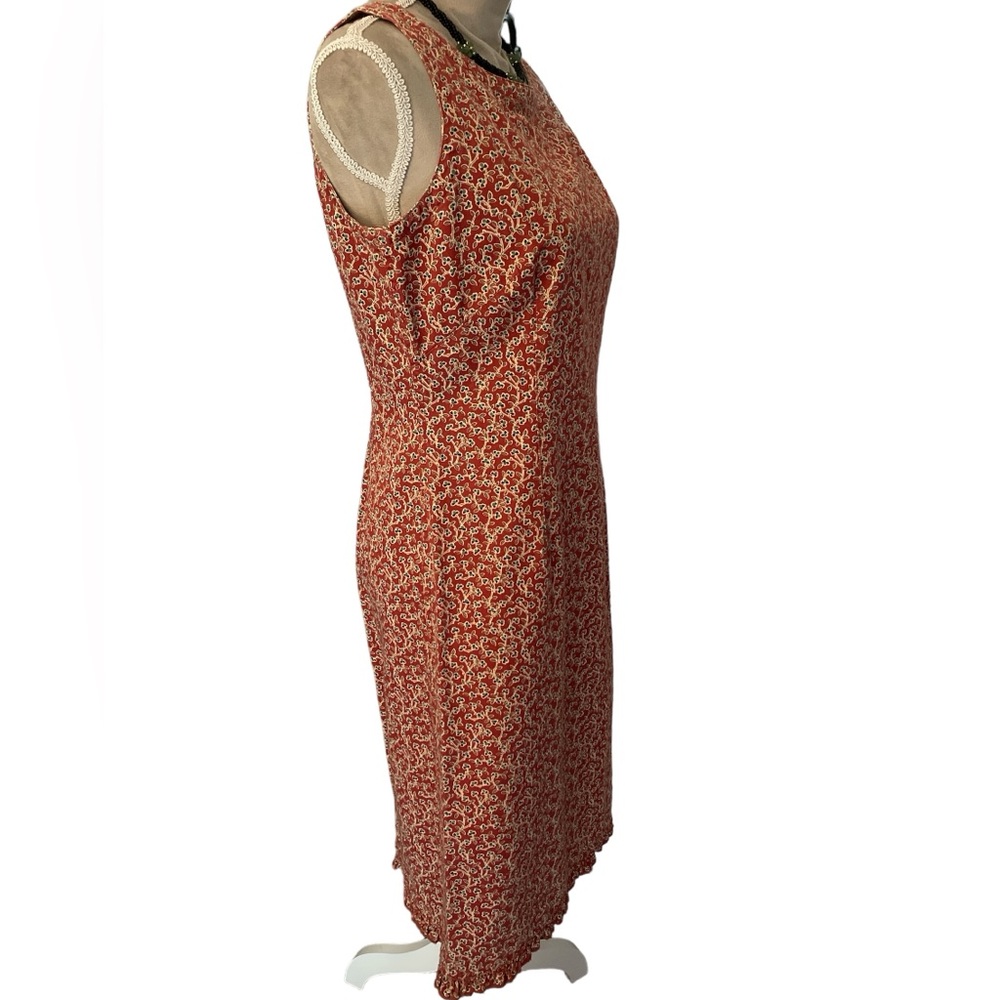 Liz Claiborne Lizwear Jeans Vintage Cotton Shift Dress Size 4 - Picture 3 of 12
